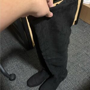 Dream Pairs Black Over-The-Knee Style Boots - Size Women US 11 - Unworn with Box